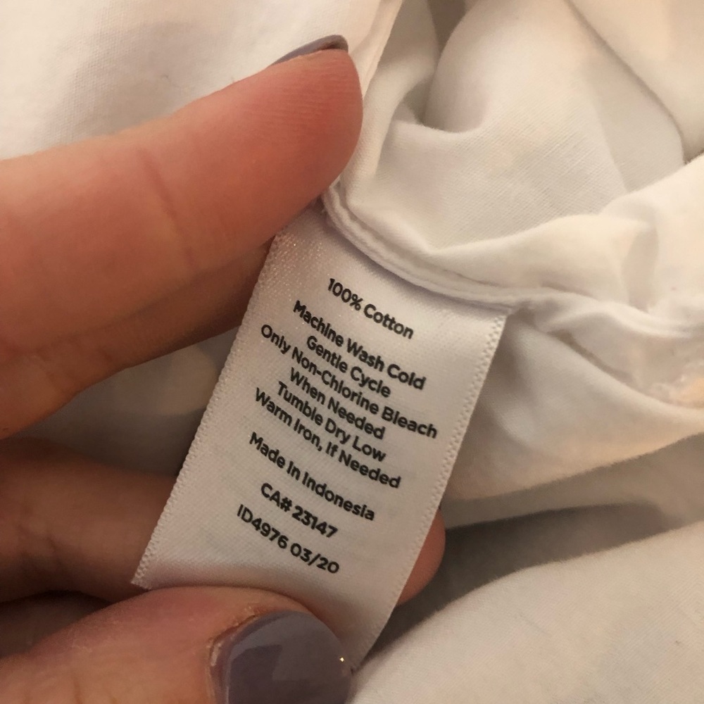 Talbots White Button Down - Picture 5 of 5